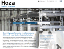 Tablet Screenshot of hoza.com